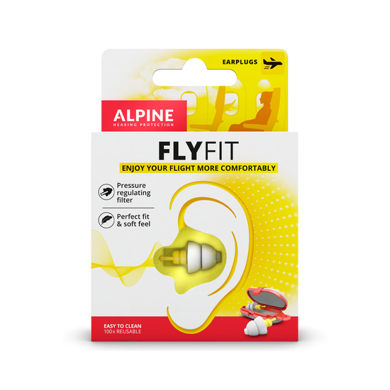 Alpine Protection Auditive Bouchons d’oreilles Casque anti-bruit red dot award protéger votre oreille voler voyager bruit protéger la pression sur les tympans  Régulation de la pression FlyFit 